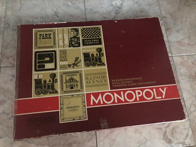 Vintage 1964 Monopoly Board Game by Parker Brothers | eBay