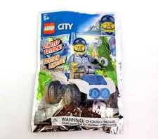 Lego City Limited Edition Police Buggy Foil Pack 32 Pcs Building Toy Set 95180
