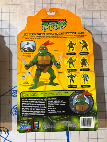 BUNDLE FOUR (4) FIGURES: Playmates Original 2004 TMNT - LEO, RAPH, DON, MIKEY - Picture 6 of 8