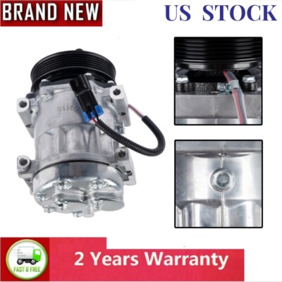 AC Compressor F691015111 for Kenworth T680 T880 T700 T800 Peterbilt 389 579 587