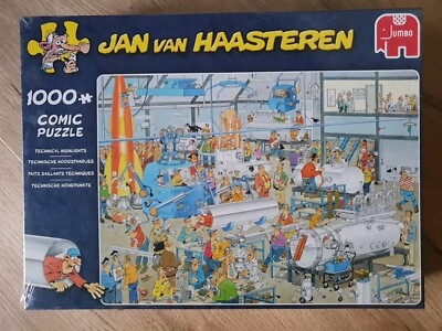 Jumbo Puzzle 19050 Jan van Haasteren 1000 Teile - Technische Höhepunkte 