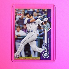 2020 Topps UK Edition Purple SSP #d/50 Austin Nola #101 Rookie RC Mariners