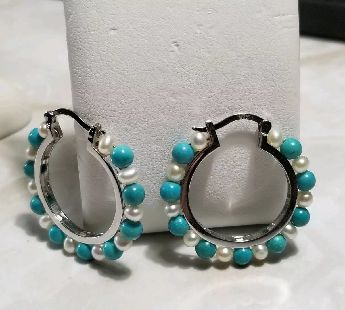 Ross simons 2024 silver hoop earrings