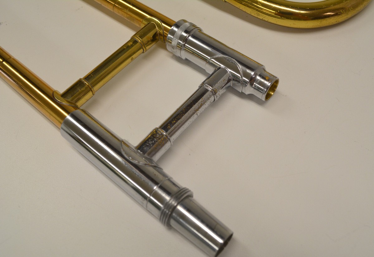 USED SELMER BUNDY 1533 TENOR TROMBONE WITH MOUTHPIECE AND CASE | eBay