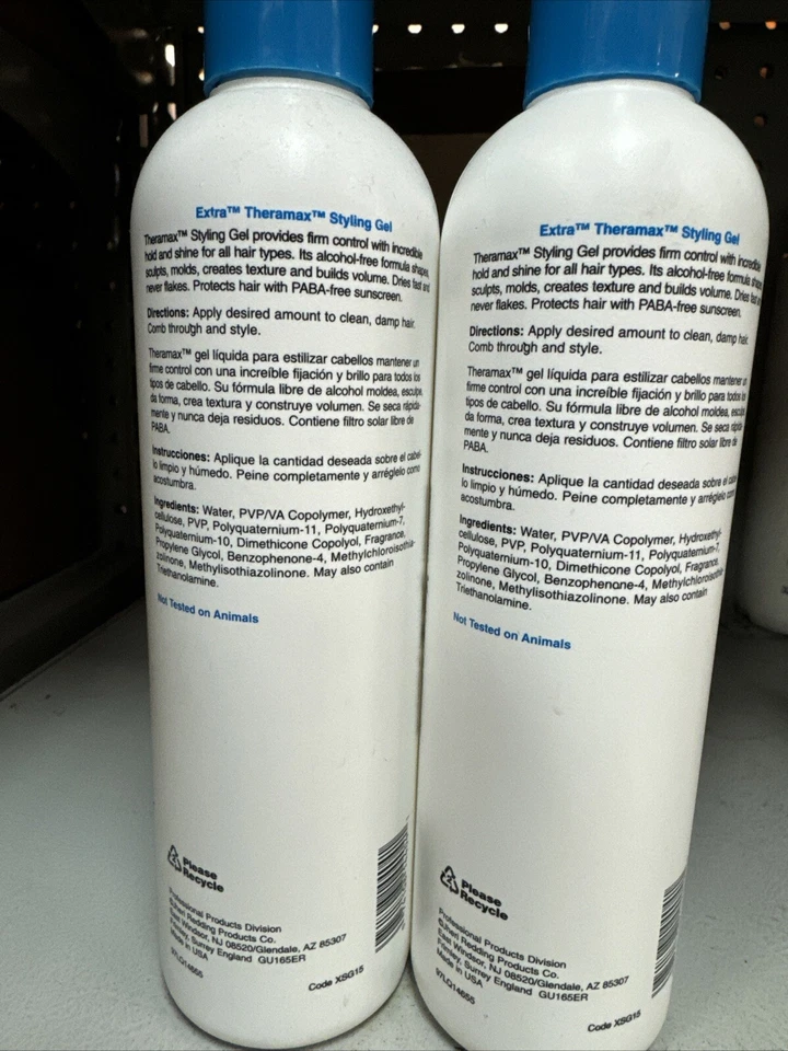 Jheri Redding Theramax Styling Gel 15 Oz (2pack) Vintage - Image 3 of 4