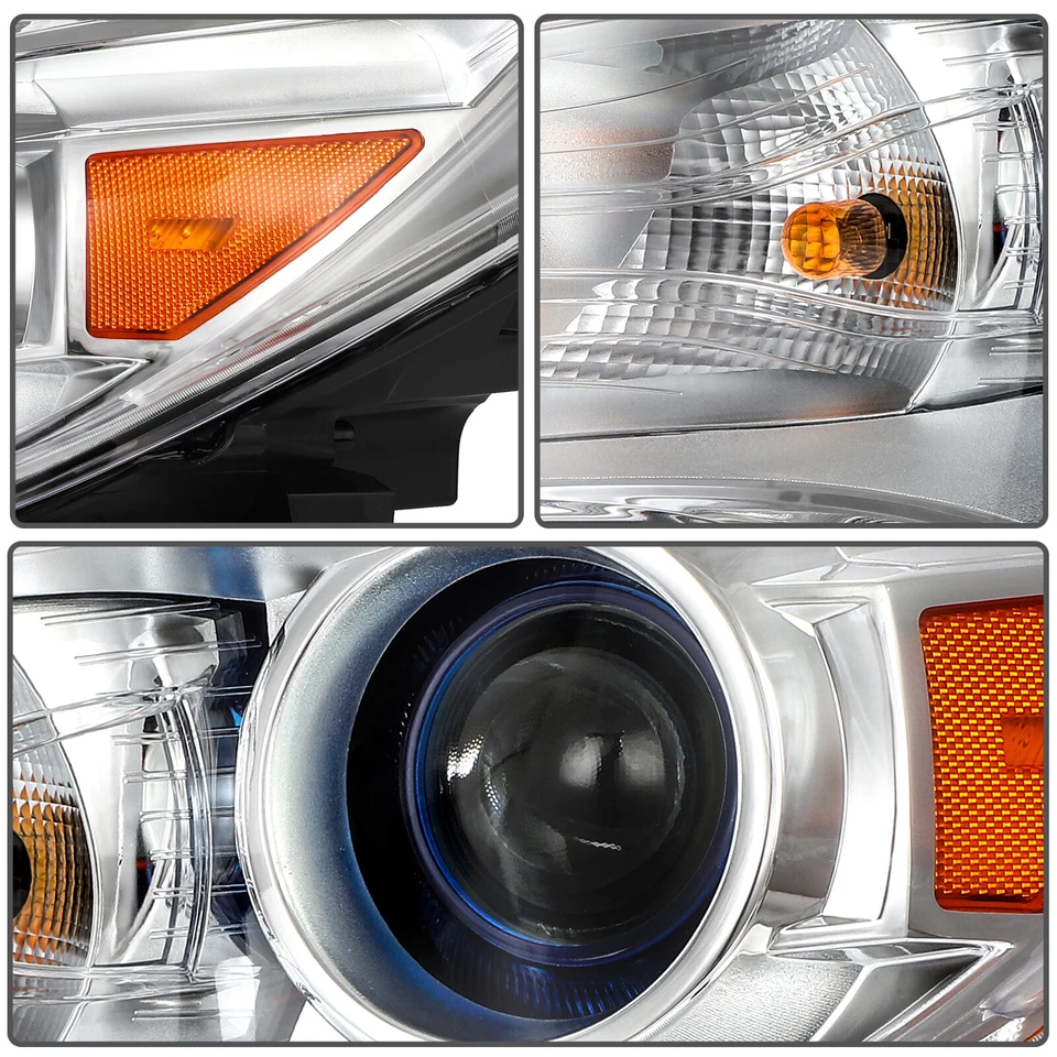 Pair Headlights Assembly L+R For 2017-2013 Buick Enclave w/LED DRL HID/Xenon - Image 4 of 4