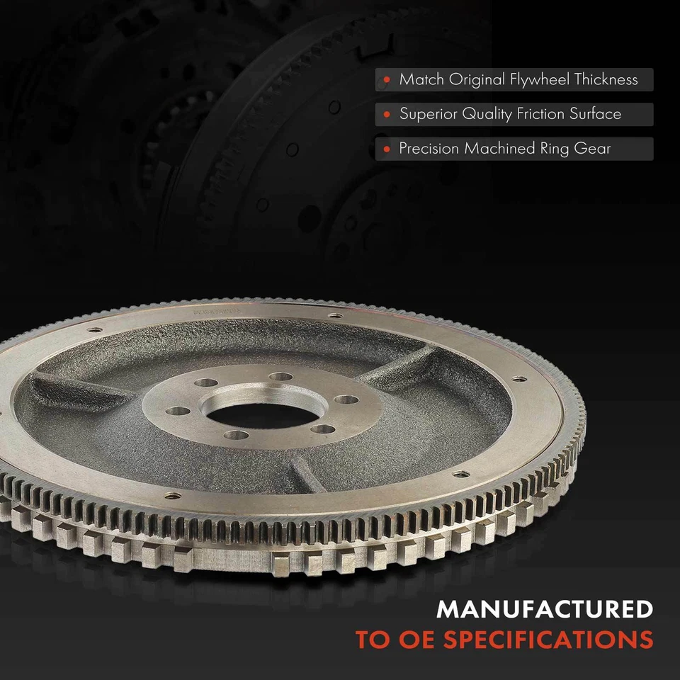 Volante de embrague para Jeep XJ MJ YJ Cherokee 1987-1990 Wrangler Comanche 4,0 L 4,2 L Foto 3 de 4