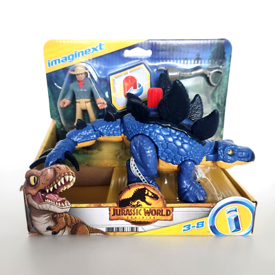 Fisher Price Imaginext Jurassic World Dominion Stegosaurus & Dr
