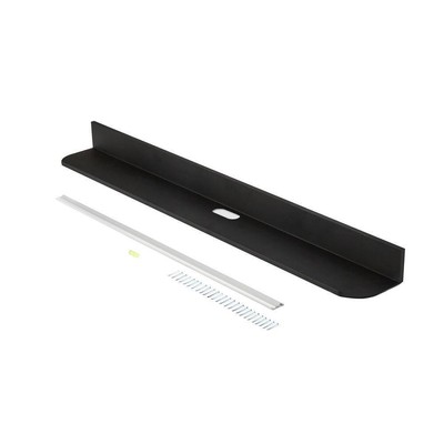 Simple Mount Electronics 4.125''X38'' Black No Stud Sound Bar Shelf Home Audio
