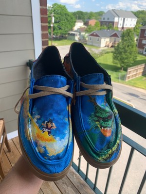 dragon ball z shoes vans