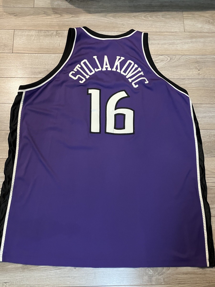 Peja Stojakovic #16 Sacramento Kings NBA Basketball Reebok Jersey