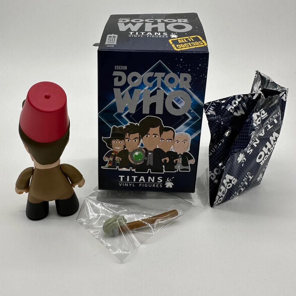 Vinil urbano Titans Doctor Who 11th Doctor with Fez 50th Anniversary Chase 3" - Imagem 2 de 2