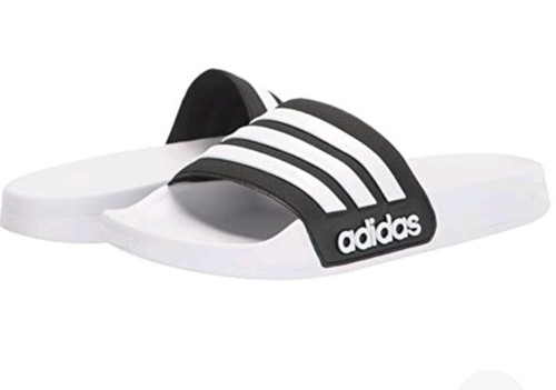 Adidas Men's Adilette Shower Slide Post Game Flip Flop Water Sandal Size 13 - Picture 4 of 8