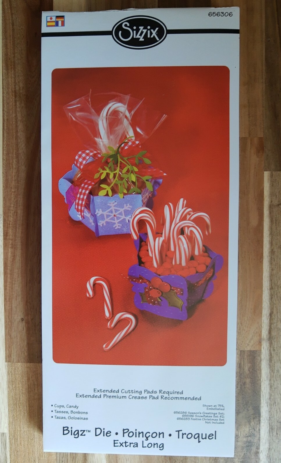 Sizzix Bigz XL Die - Cups, Candy - 656306