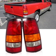For 2004-2006 GMC Sierra 1500 2500 3500 Truck Tail Light Pair Rear Lamp LH+RH