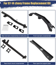 Front/Rear Tank/Shock Mount Crossmember For 2007-2014 Chevy Silverado/GMC Sierra