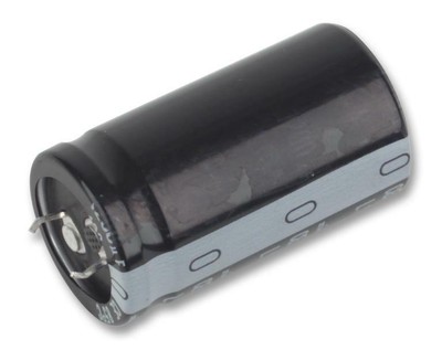 Condensateur électrolytique Sprague 6800µF 100V - Réf. 9124L, Bornes à Vis, Occasion Testée