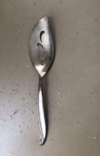 1847 Rogers Silverplate "Leilani" Pattern Pie/ Cake Server - Imagen 1 de 3