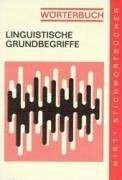 Hirts Stichwortbücher, Wörterbuch Linguistische Grundbeg... | Buch | Zustand gut