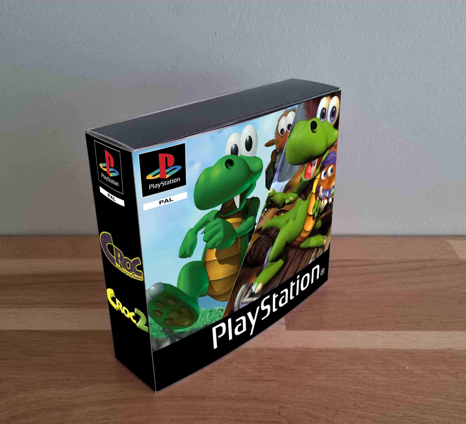 Fourreau de protection - SANS JEUX -  Croc 1 & 2 - PS1 - PAL