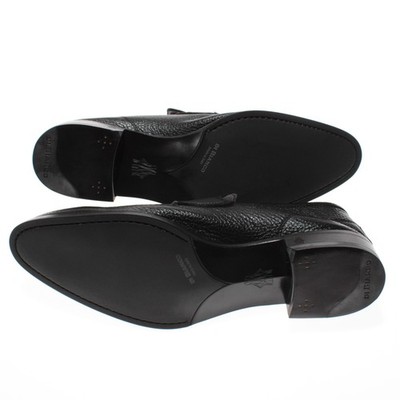 Di Bianco NWB Firenze Leather Loafers Size 43 (US 10) in Solid Black Di Bianco NWB Firenze Leather Loafers Size 43 (US 10) in  main image 2