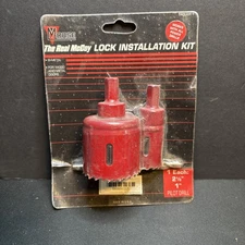 MK Morse TACLKIT1 Real McCoy Bi-Metal Hole Saw Lock Installation Kit 