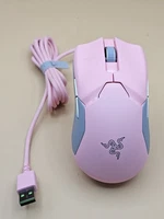 Pink Razer Viper Ultimate Wireless Gaming Mouse With Charging Dock & Receiver