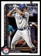 2025 Topps Pro Debut Braylin Morel #PD-132 ACL Rangers Baseball Card