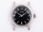 1960's Rolex Oyster Speedking Ref. 6430 Head w/Black Dial!