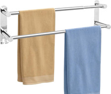 Stainless Steel Towel Bar, Adjustable Towel Racks for Bathroom 28IN