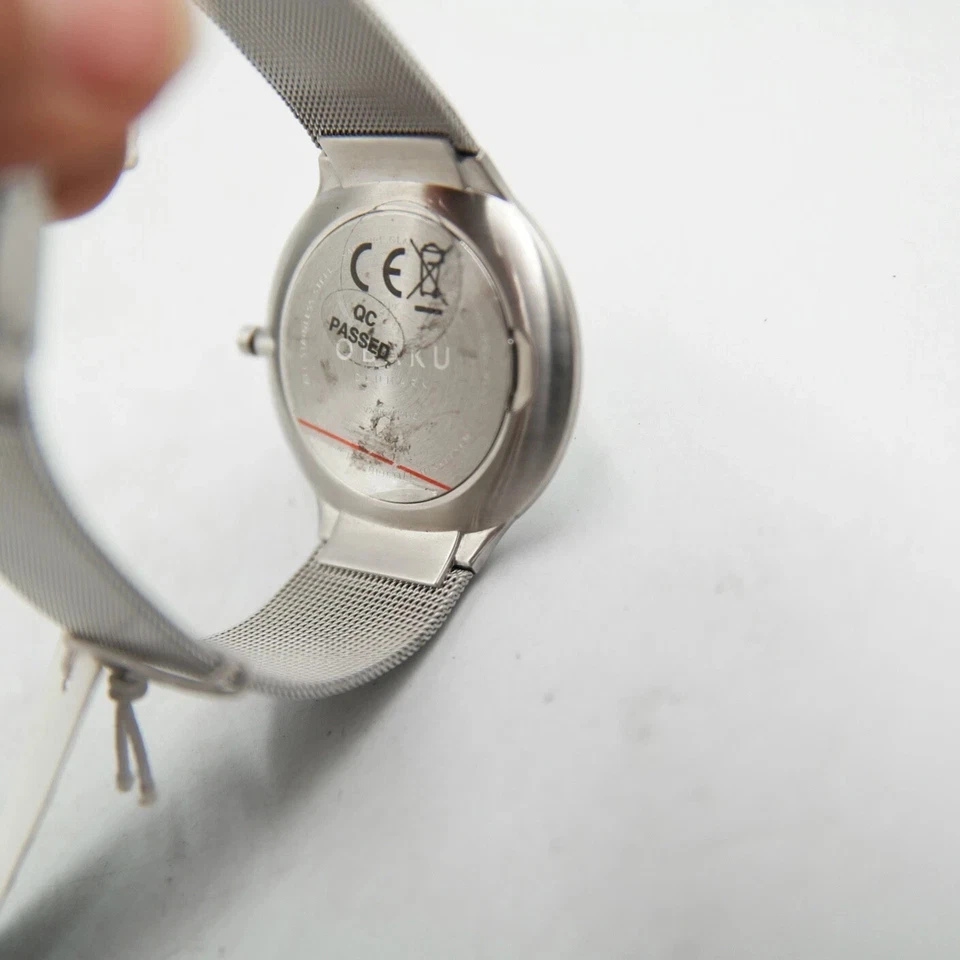 Obaku Ark Steel Men's Quartz Watch V240GXCWMC Stainless Steel With A Silver-Tone - Image 4 of 4