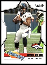 Russell Wilson 2023 Score #10 Denver Broncos NFL READ FREE SHIPPING AutographDen