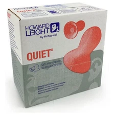 Howard Leight Quiet Multiple-Use Earplugs, uncorded, 100/bx, NRR 26, QD1
