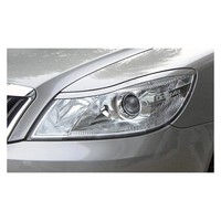 RDX Scheinwerferblenden FüR Skoda Octavia II Facelift 2009-2012 ABS TÜV