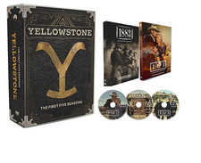 Yellowstone Seasons 1-5 Complete Series 1883 1923 Season 1 Origin Story