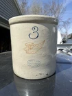 Vintage Antique Red Wing 3 gallon Stoneware Crock