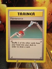1999 Pokemon Base Set Unlimited Maintenance #83