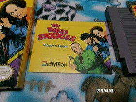 #934 "The Three Stooges" (Nintendo Entertainment System NES) W/Manual CIB