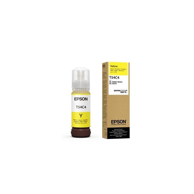 Epson Yellow C13t54c420/T54c4 Ink Cartridge 70Ml For Surelab Sl - Image 3