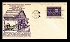 US COVER MOTION PICTURES 50TH ANNIVERSARY FDC SCOTT 926 CROSBY PHOTO CACHET