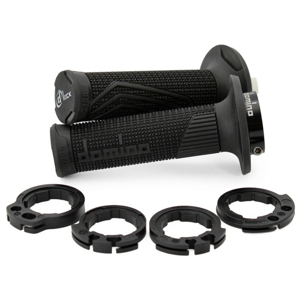 Cuffs DOMINO D-Lock 4t-116mm for Moto Spare Parts & Accessories
