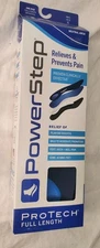 Powerstep Protech Full Length Neutral Arch Orthotics Men's size 14-15 New