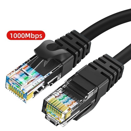 CAT6 RJ45 Ethernet Cable Network LAN Patch Cord Lead Fast Speed Router to PC NEW - Picture 5 of 15