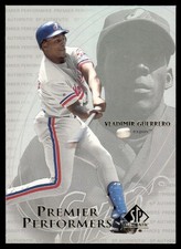 2000 SP Authentic Premier Performers Vladimir Guerrero Montreal Expos #PP9
