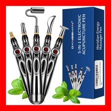 5-in-1 Acupuncture Pen, Electronic Acupuncture Pen, Pain Relief Therapy, Meri...
