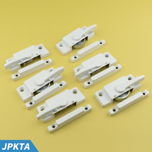 6 Pack Window Sash Locks,Window Latch Cam Action White Window Locks for Doubl... - Picture 8 of 8