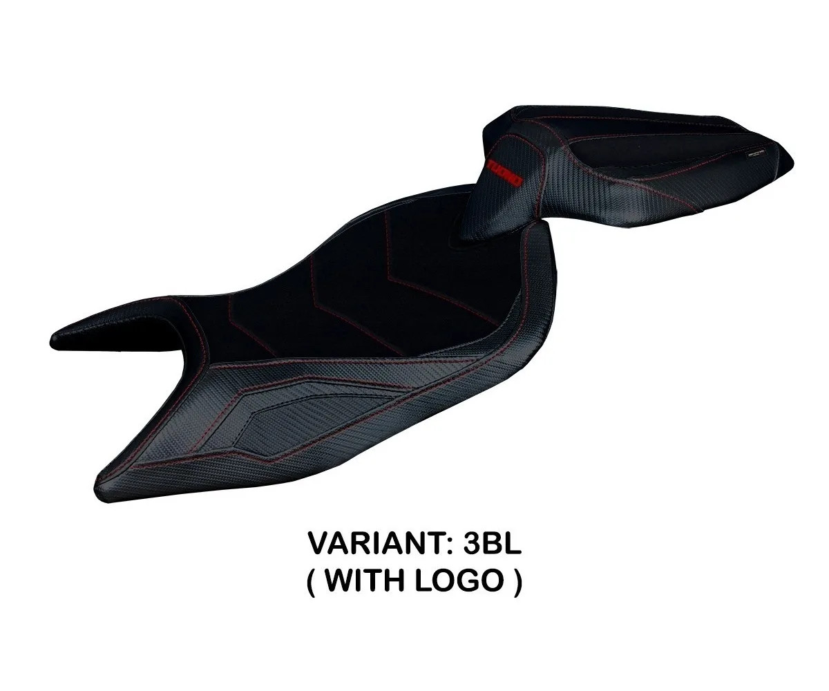 Seat saddle cover Sparta Ultragrip Black TPZ APRILIA TUONO 660 2021 2026 1s