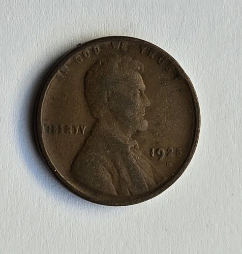 1925-D Lincoln Wheat Cent — photo from the most recent tracked eBay sale