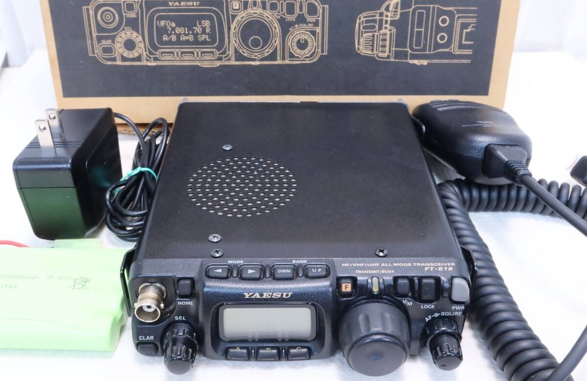 ＦＴ−８１８ＮＤ YAESU FT-818ND Radio Band All Mode Transceiver HF/50/144
