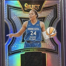 Napheesa Collier WNBA Selective Swatches 2025 Panini Select Memorabilia Card